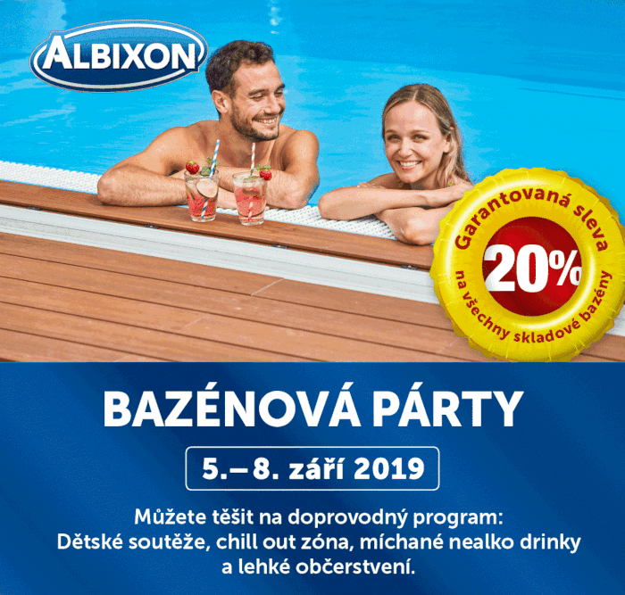 Bazénová párty ALBIXON