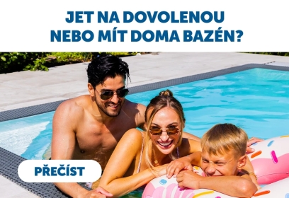Jet na dovolenou nebo mít doma bazén? Kdy se vyplatí investice do vlastního koupání
