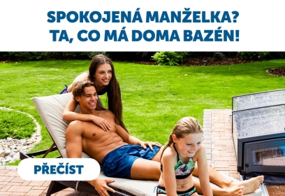 Spokojená manželka? Ta, co má doma bazén!