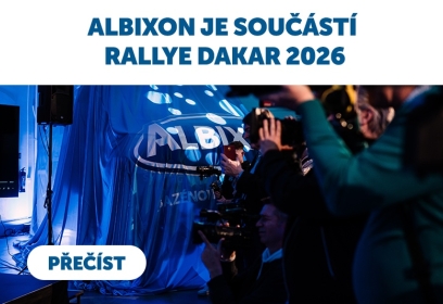 ALBIXON se stává součástí legendy, partnerem Rallye Dakar 2026