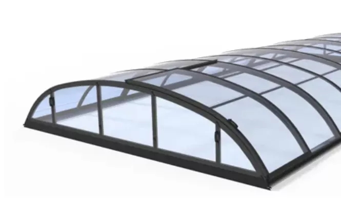 bazénové zastřešení KLASIK / CLEAR / PRO / PRO CLEAR