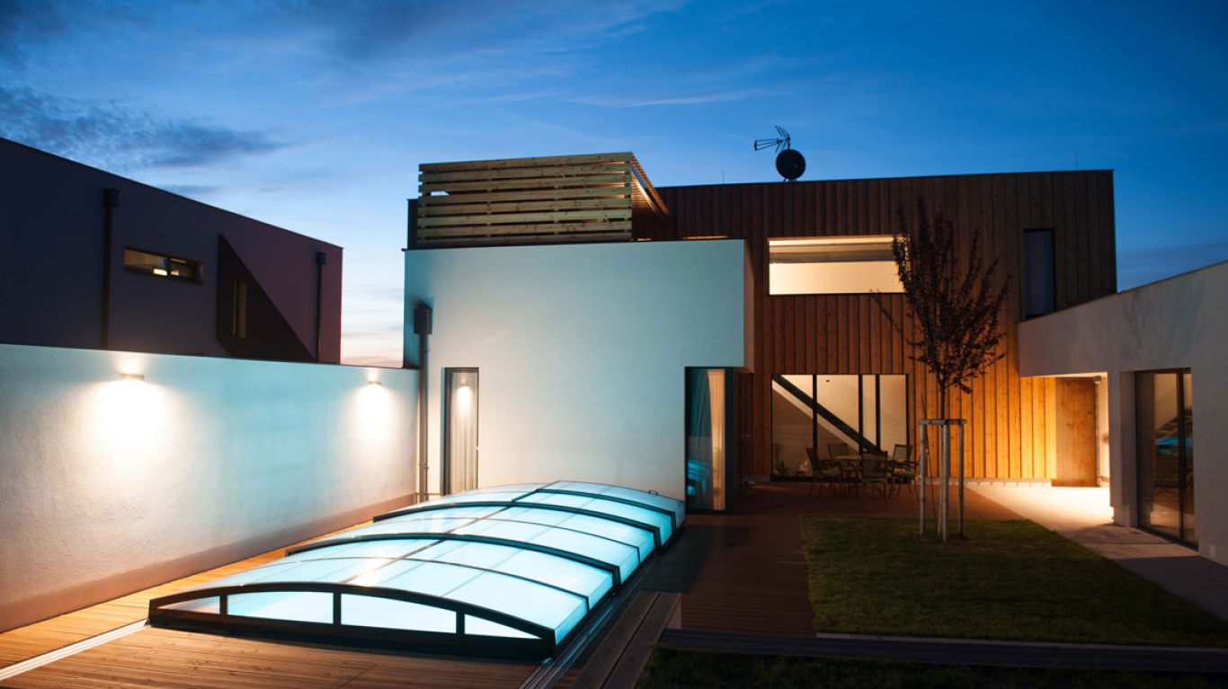 Bazén se zastřešením CASABLANCA INFINITY