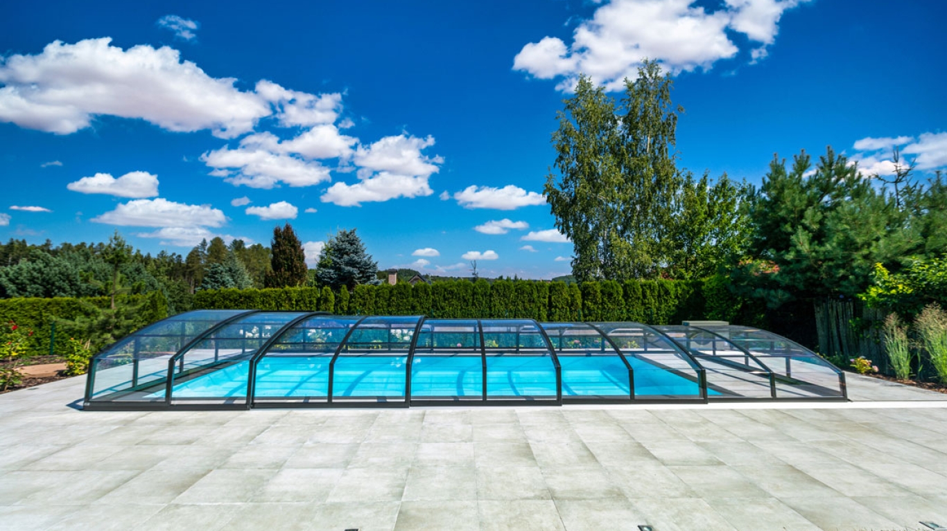 Bazén se zastřešením CASABLANCA INFINITY